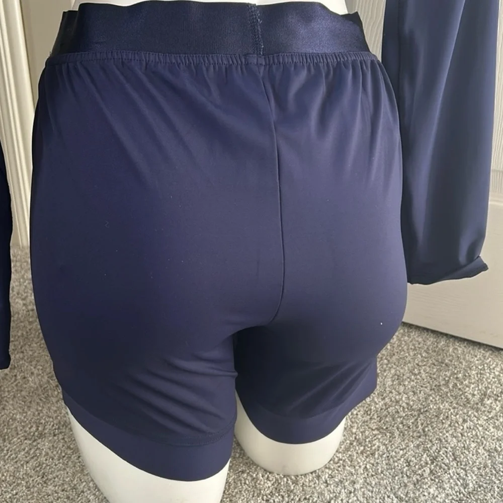 KJUS Scotscraig Women’s Navy Long Sleeve Polo Golf Dress NWT 38/Med - Picture 8 of 11